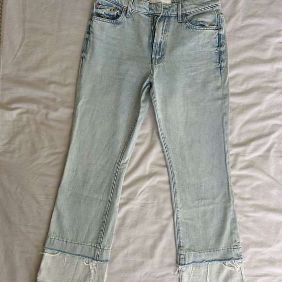 MOTHER Insider Double Double Fray Hem Size 27 - Picture 2 of 9